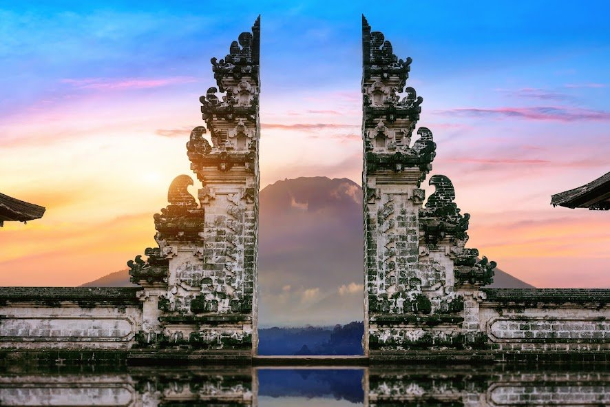 Bali Temple Gates